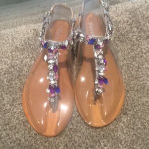 Brand New colorful rhinestones sandals